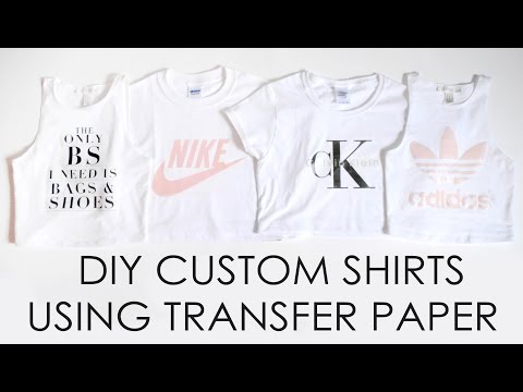 How To Create Custom Sweatshirts – Easy Custom DIY Shirts // Transfer paper // First experience // Do’s & Don’ts Shopping Guide